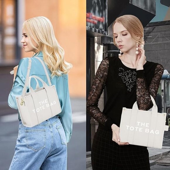 The Tote bag for Women, Leather White  #779 - Picture 5 of 8